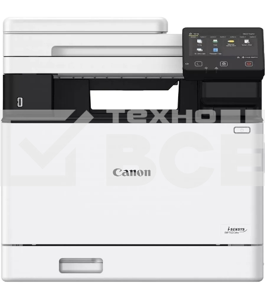 МФУ лазерный Canon i-SENSYS MF752Cdw (5455C012), A4, цветное, печ. 33 стр/мин., скан. до 50 стр/мин., 1200 x 1200 dpi (печать) 600x600dpi (скан.), USB, RJ-45, Wi-Fi, BlueTooth, Air Print, Mopria
