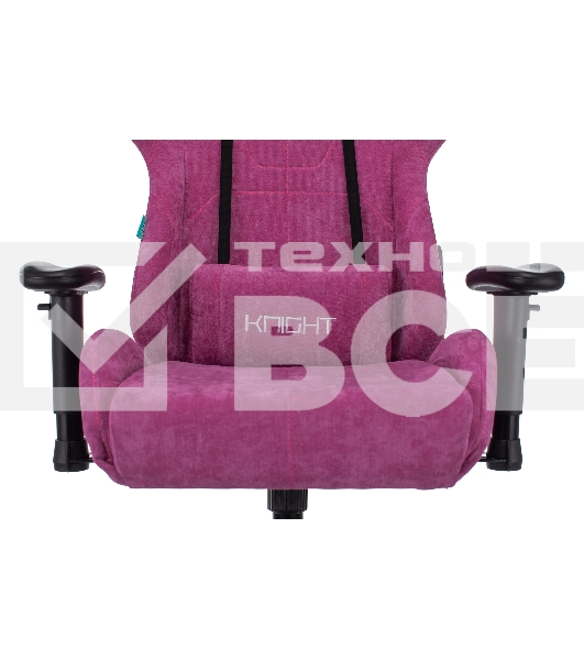 Кресло игровое Бюрократ VIKING KNIGHT LT15 FABRIC малиновый крестовина металл/пластик