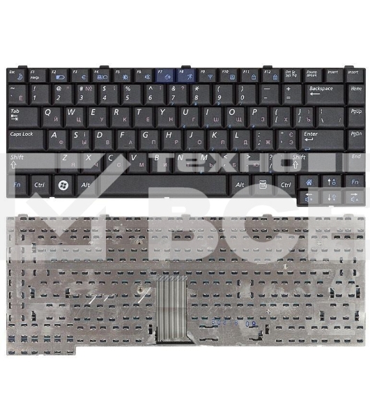 Клавиатура для ноутбука Samsung R510 R560 R60 R70 P510 P560 черная
