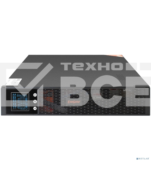 Источник бесперебойного питания Pure Sine Wave ExeGate SinePower UHB-3000.LCD.AVR.C13.RJ.USB.2U <3000VA/2400W,8*C13,RM/Tower>