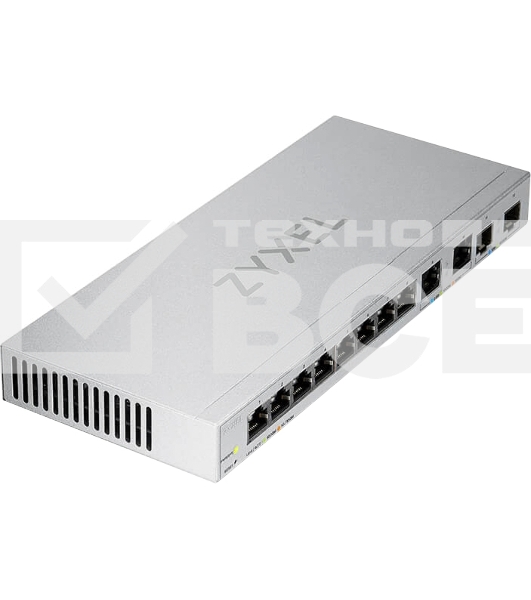 Коммутатор Zyxel XGS1210-12-ZZ0102F 8x1Гбит/с 2x2.5Гбит/с 2SFP+ управляемый