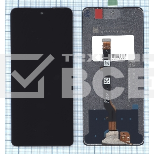 Дисплей (модуль) для Infinix Hot 40 Pro (X6837) в сборе с тачскрином черный