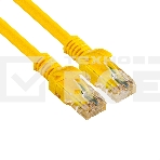 Патч-корд ExeGate UTP-RJ45-RJ45-C6-1M-YL, UTP, cat.6, 1м, желтый, фото3