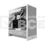 Компьютерный корпус без блока питания NZXT H5 Flow (2024), Midi-Tower, TG, 2x120мм, 1xUSB-A 3.2 + 1xUSB-C 3.2, E-ATX, ATX, mATX, mITX белый, фото6