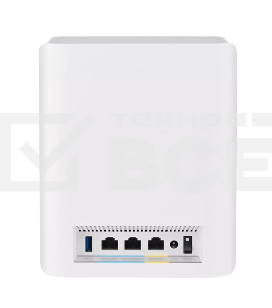 Маршрутизатор ASUS BT10 (W-1-PK) (BT10(W-1-PK)/EU) WiFi 7 2x10G 1G USB 11529+5764+688Mbps 6GHz/5GHz/2.4GHz