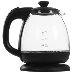Чайник электрический BRAYER BR6106, 1100 Вт, 1 л, стеклянный, автоотключение, подсветка, черный, фото12
