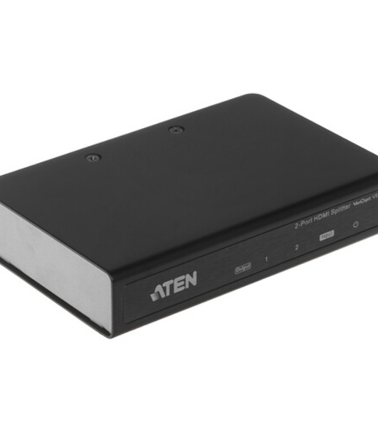 Разветвитель ATEN VS182A-AT-G 2 PORT HDMI Splitter W/1,8M W/EU ADP,