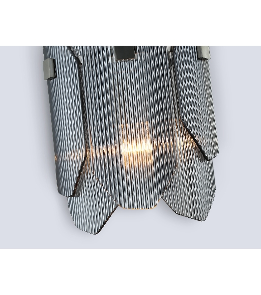 Светильник Ambrella light LH31207/2 SN/SM сатин никель/дымчатый E14*2 max 40W 220*150*270