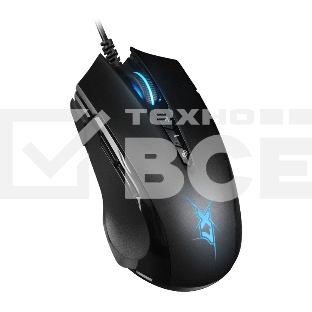 Мышь проводная A4Tech X89 черный, 2400 dpi, USB, кнопки - 8