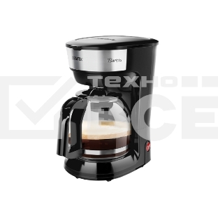 Кофеварка капельная Centek CT-1147 Steel, исп. кофе - молотый, 1.8 л, 900 Вт.