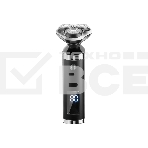 Бритва Centek CT-2175 (черн) ротор 4D, ВЛАЖНОЕ БРИТЬЁ, 3 плав.головки, USB, зарядка 1 час, подставка, фото2