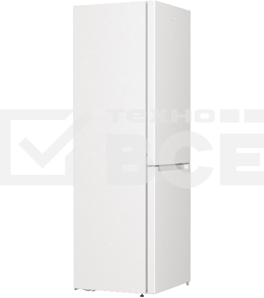 Холодильник Gorenje NRK6191EW4 белый двухкамерный 203/99л морозилка снизу