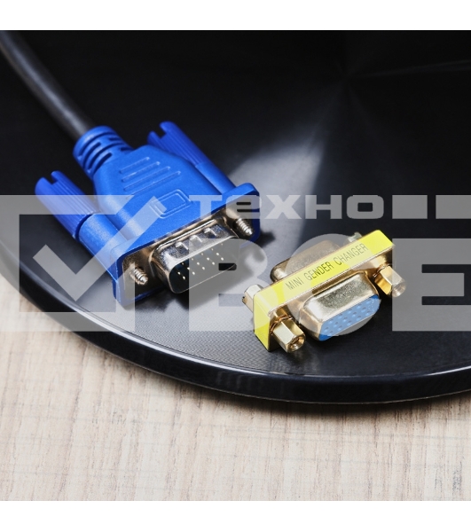 Переходник Rexant (17-6817) ПЕРЕХОДНИК гн.VGA - гн.VGA GOLD