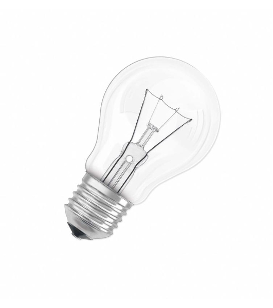 Лампа накаливания CLASSIC A CL 75Вт E27 220-240В LEDVANCE OSRAM 4008321585387