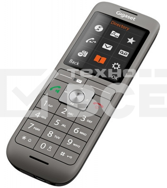 Дополнительная трубка Dect Gigaset CL660HX черный для CL660HX