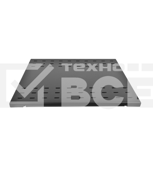 Полка усиленная для аккум. грузоподъёмностью 200 кг. глубина 620 мм черная