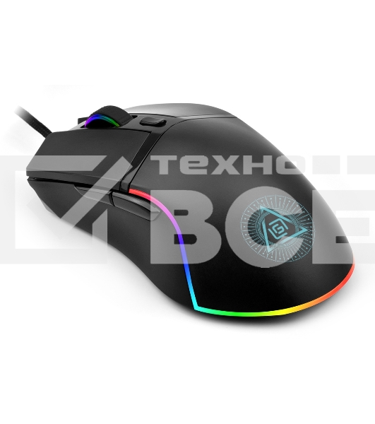 Мышь проводная Oklick 717G PROPHECY черный, 6400 dpi, USB, кнопки - 6
