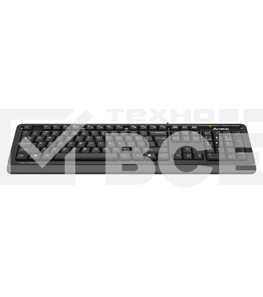 Клавиатура A4Tech Fstyler FKS10 проводная, USB, черный/серый