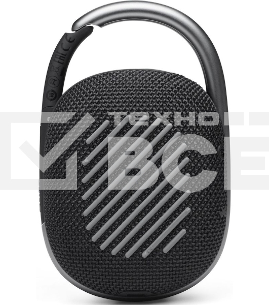 Портативная акустическая система JBL CLIP 4, черный