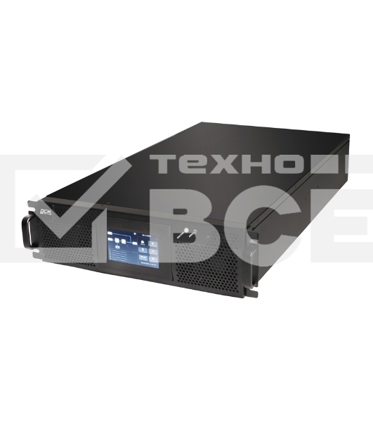 Источник бесперебойного питания Powercom VGD-II-15K33RM 15000Вт 15000ВА черный