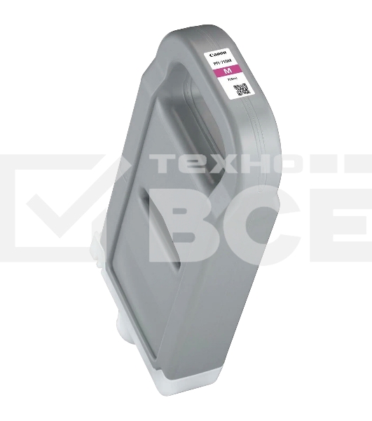 Картридж струйный Canon PFI-710 M 2356C001 пурпурный (700 мл) для Canon TX-2000/TX-3000/TX-4000