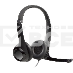 Гарнитура Logitech Headset Logitech H390 USB черный, фото13