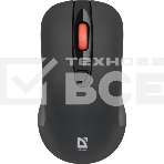 Мышь беспроводная Defender Nexus MS-195 черный, 1600 dpi, радиоканал, USB, кнопки - 4, фото8