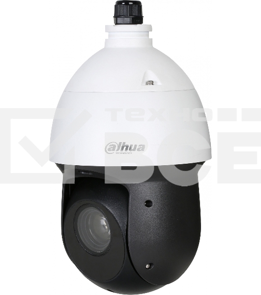 Камера видеонаблюдения аналоговая Dahua DH-SD49225DB-HC 4.8-120мм HD-CVI HD-TVI цв. корп.:белый