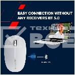 Мышь беспроводная Canyon MW-04 белый, 1200 dpi, Bluetooth, кнопки - 3, фото5