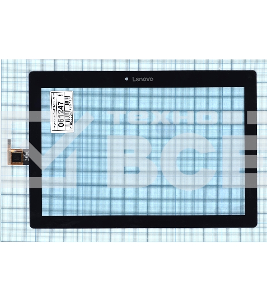 Сенсорное стекло (тачскрин) для Lenovo Tab 10 TB-X103F, черное
