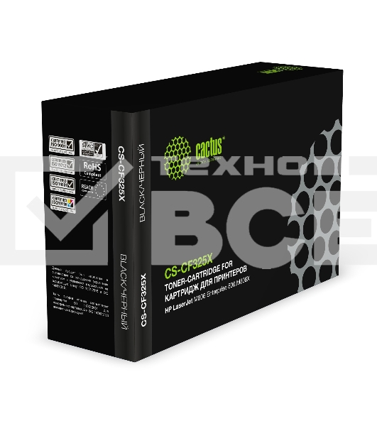 Картридж лазерный Cactus CS-CF325X черный (40000 стр.) для HP LJ M806 Enterprise 800,M806X