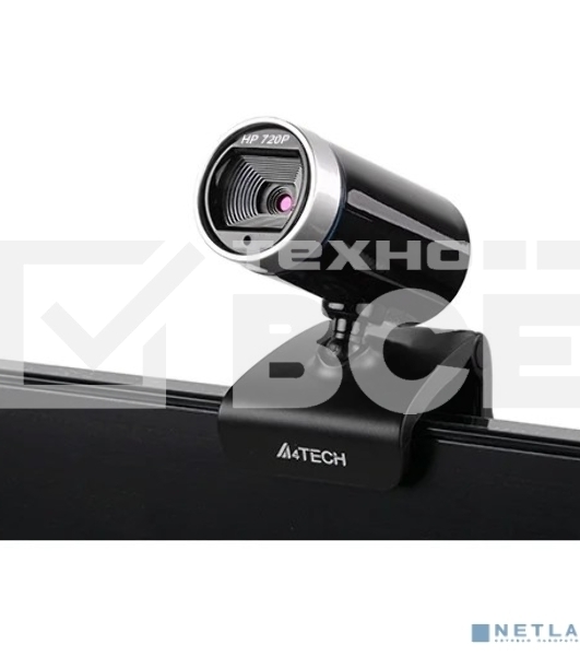 Камера Web A4Tech PK-910P черный 2Mpix (1280x720) USB2.0 с микрофоном