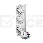Система охлаждения/ PCCooler DS360 WH (310W, 360mm, LED temp., White, ARGB Pump/ Fans: 3x120mm, 86.73CFM, 28dBA, 2200RPM/ Pump height 67mm, 28dBA, 3200RPM, Rad thickness 27mm/ S: 1851, 1700, 1200, 20XX, 115X, AM5, AM4), фото7