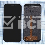 Дисплей для Doogee S61 в сборе с тачскрином черный, фото 1