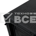 Компьютерный корпус без блока питания HSPD F510, Panoramic Mid Tower, черный, TG, 0.5 SPCC, no fans ATX, mATX, mITX 180/280/160мм 1x2.5', 1x3.5', 7xPCI 1xUSB-A 3.0, 1xUSB-A 1.0 356x218x467мм, фото12