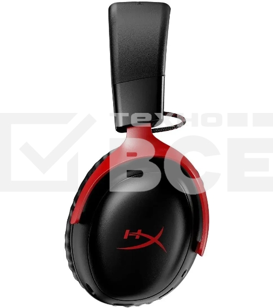 Наушники с микрофоном HyperX Cloud III черный/красный мониторные Radio оголовье (77Z46AA)