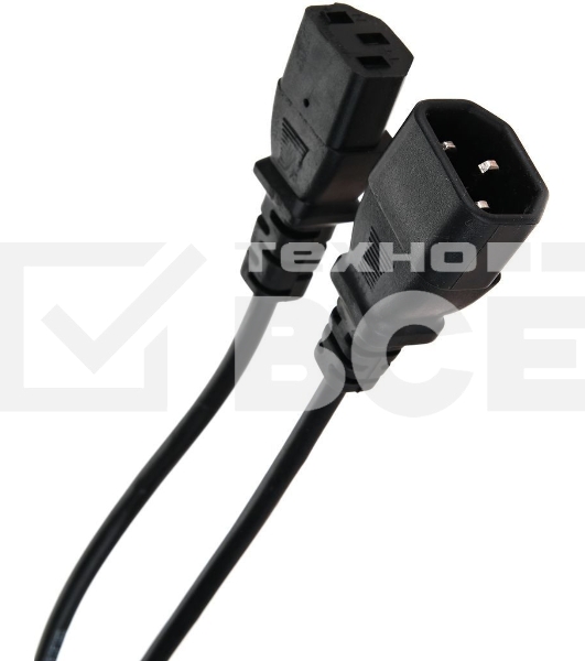 Кабель монитор - компьютер (UPS to устройство) 220V 1.8м VCOM/TELECOM