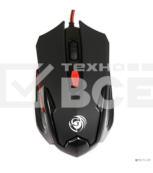 Мышь проводная Dialog Gan-Kata MGK-10U черный, 2400 dpi, USB, кнопки - 6