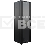 Шкаф коммутационный NTSS Премиум (NTSS-R42U6060GS-1BL) напольный 42U 600x600 мм пер. дв. стекл металл 900 кг черный 510 мм 86 кг 1987 мм 20 металл, фото5