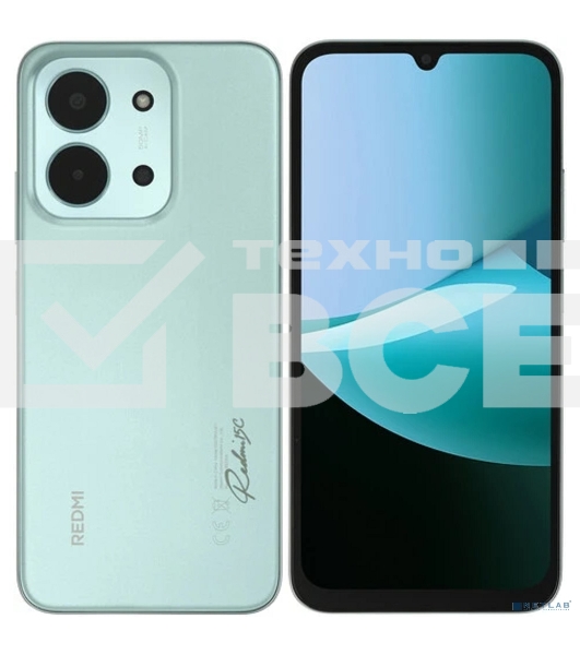 Смартфон Xiaomi Redmi 15C 4/256Gb, зеленый