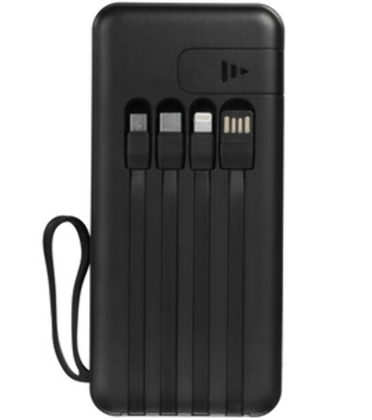 Портативный аккумулятор Tecno OnGO L101 10000mAh 12W 2.4A 2xUSB-A/USB-C черный