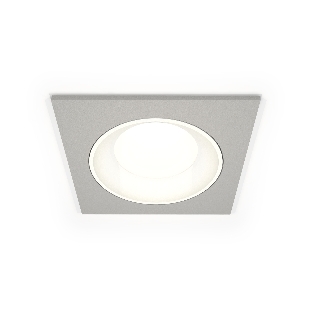 Комплект встраиваемого светильника Ambrella light XC7633060 SGR/SWH серый песок/белый песок MR16 GU5.3 (C7633, N7020)