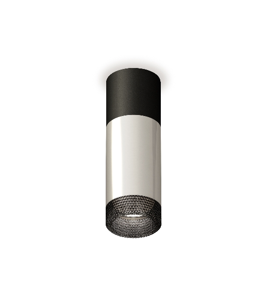 Светильник Ambrella Light XS6325061 PSL/SBK/BK серебро полированное/черный песок/тонированный MR16 GU5.3