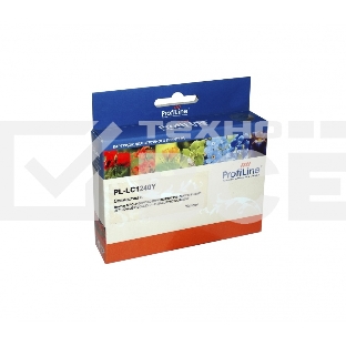 Картридж струйный для принтеров Brother LC1240Y MFC-J6510DW/6710DW/6910DW/DJ525 Yellow водн ProfiLine