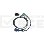 Кабель D-Link DKVM-IPCB5, All in one SPHD KVM Cable in 5m (15ft) for DKVM-IP1/IP8 devices (10pack), фото 1
