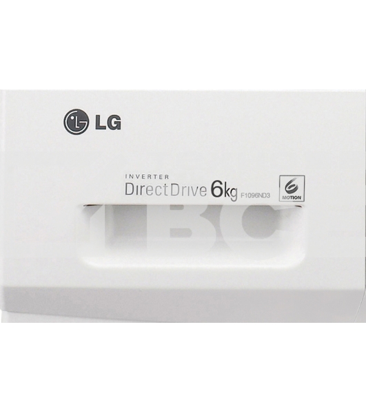 Стиральная машина LG F1096ND3 белая, загрузка фронтальная 6кг, 1000 об/мин., класс: A