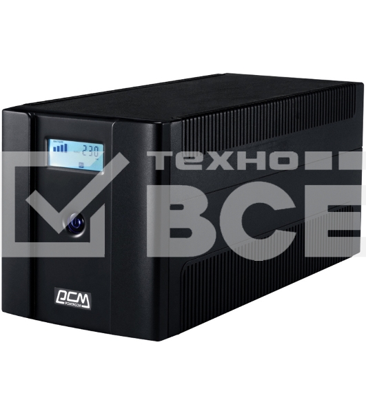 Источник бесперебойного питания Powercom Raptor RPT-1500AP LCD EURO