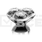 Бритва Centek CT-2175 (черн) ротор 4D, ВЛАЖНОЕ БРИТЬЁ, 3 плав.головки, USB, зарядка 1 час, подставка, фото3