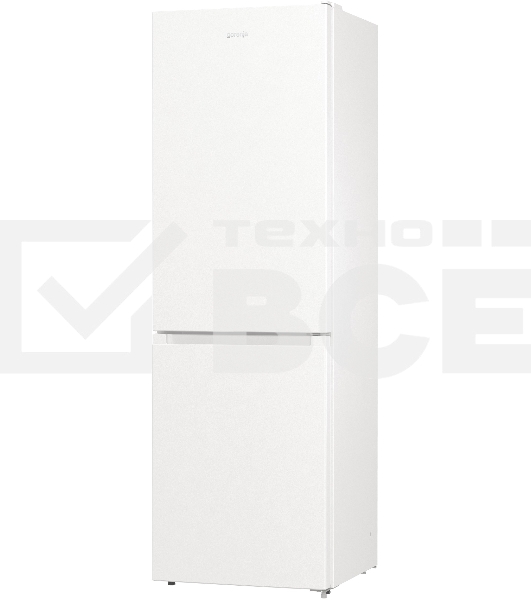 Холодильник Gorenje NRK6191EW4 белый двухкамерный 203/99л морозилка снизу