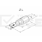 Клеммы,сжим Rexant(08-0333) КЛЕММА ПЛОСКАЯ изолированная (КПИ штекер - 6.3мм) 1.5-2.5мм (MDD2-250, VM2-250) (100 шт. в уп.), фото3